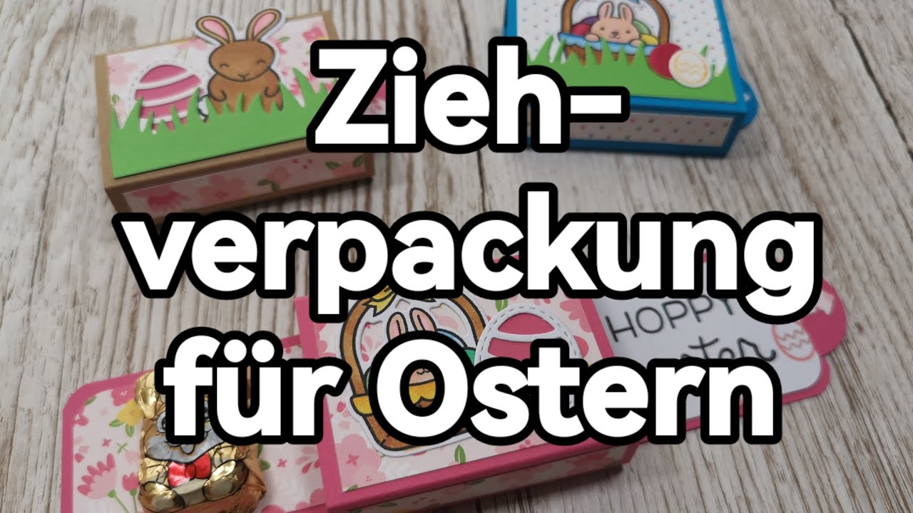 Ziehverpackung für Osterschoki mit Wow-Effekt 🐰 einfacher als es aussieht! 🥰 #ostern