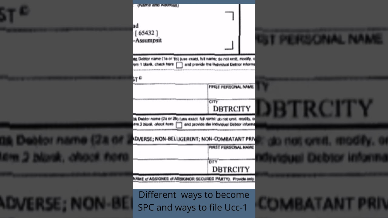 Как подать заявление UCC1 по шаблону? Кредитор, обеспеченный залогом #подставноелицо #ucc1 #списа...