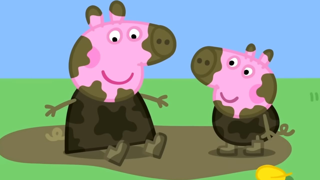 Peppa's Stinky Muddy Puddle! 👃 🐽 Peppa Pig Asia
