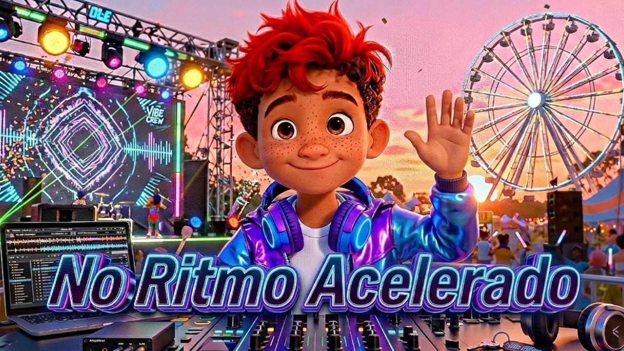 Ritmo Acelerado 1 🚀 DJ Felipe chegou no Reino Brilhar com o PASSINHO TURBO!