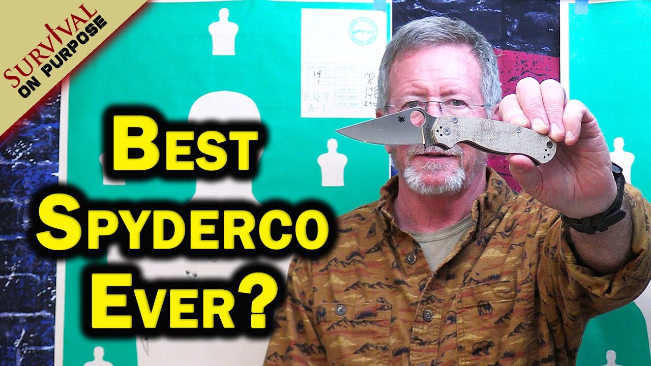 Best Spyderco Knife Ever? Paramilitary 2