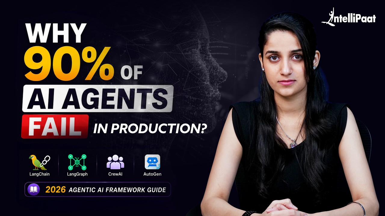 Best AI Agent Frameworks for 2026: LangGraph vs CrewAI vs AutoGen (Production Guide) | Intellipaat