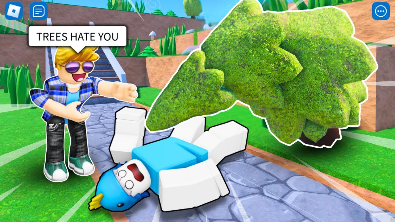 TREES HATE YOU🌲 в ROBLOX с друзьями (все этапы)