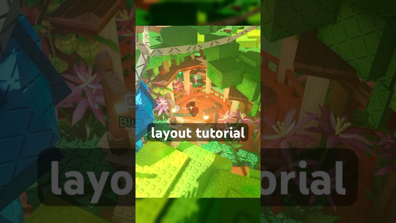 grow a garden layout tutorial | #growagarden #gag #fyp #robloxfyp