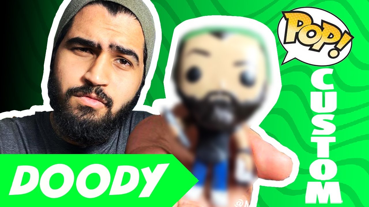 Making a Custom Funko Pop of Myself using Polymer Clay from scratch !! - DIY