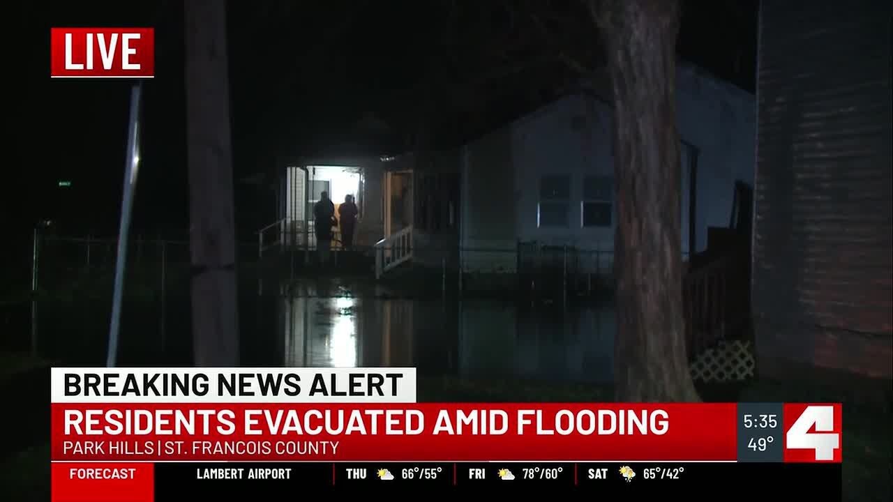Dozens of homes evacuated after overnight flash flooding in St. Francois County