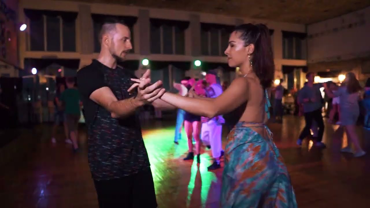 Thieli Hanssen & Konstantin Borisov brazilian zouk social dance@Zoukomore2023