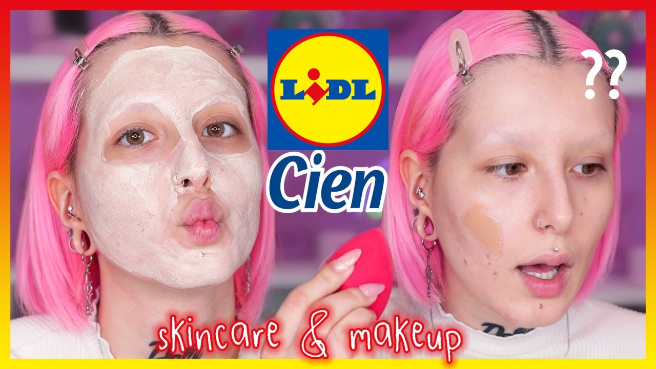 Je teste le makeup LIDL 😅 | CRASH TEST (très chaotique) Soin & Maquillage CIEN