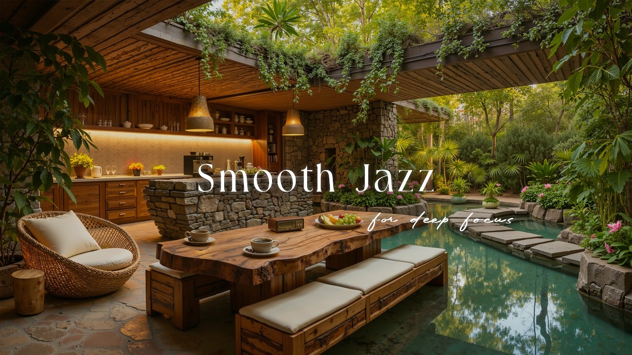 Zen Garden Retreat Jazz | Smooth Jazz Lounge & Natural Serenity for Deep Focus & Clear Mind