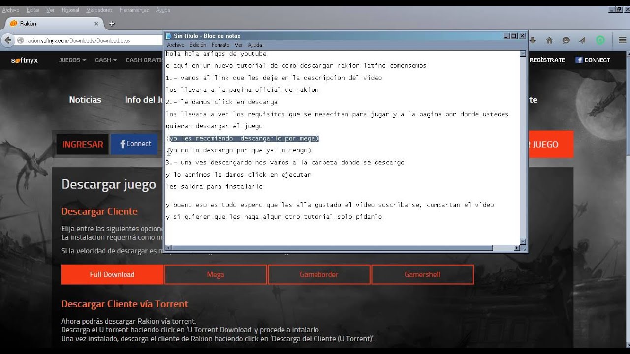 Nedeskox - Como descargar rakion latino