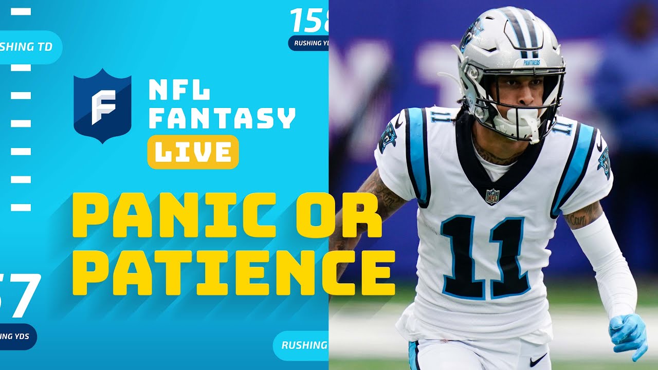 Panic? Or Patience | NFL Fantasy Live