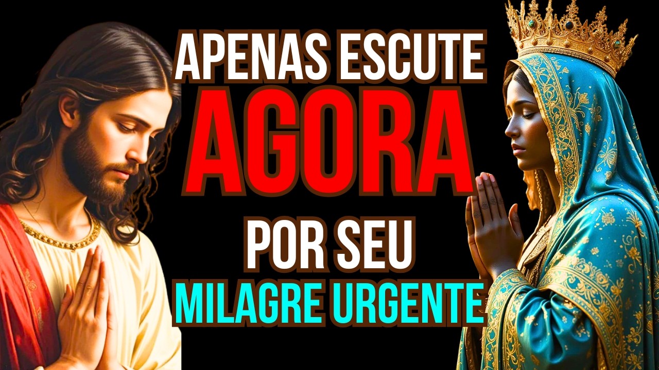 MILAGRE URGENTE?🙏ORAÇÃO à Nossa Senhora APARECIDA e JESUS