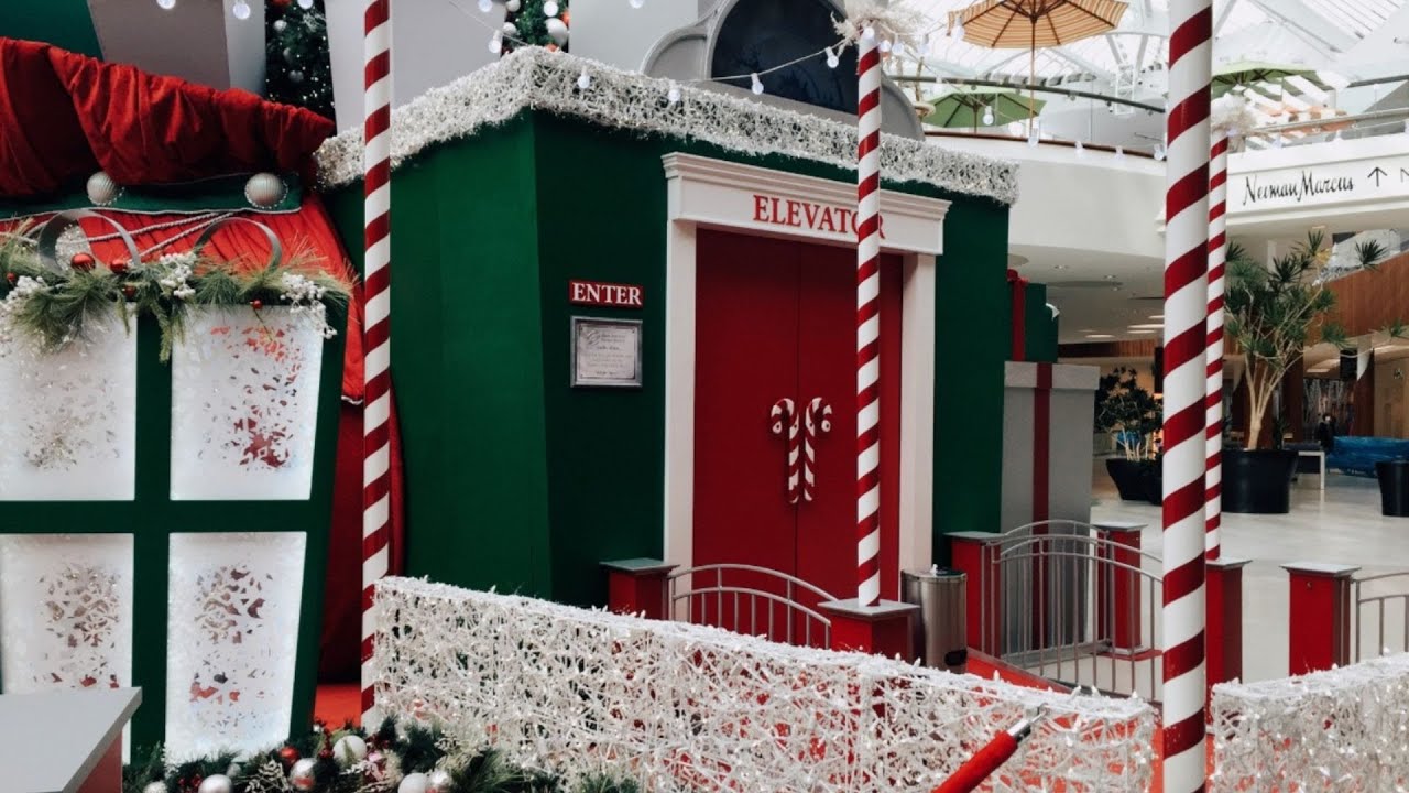 THE ORIGINAL SANTA ELEVATOR EXPERIENCE - Natick Mall Massachusetts - By Studio Artefact
