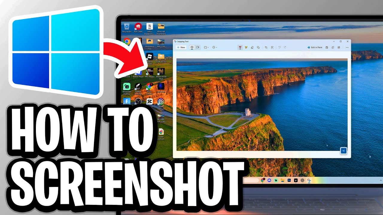 How To Take Screenshot On PC And Laptop Windows (2026) - Full Guide