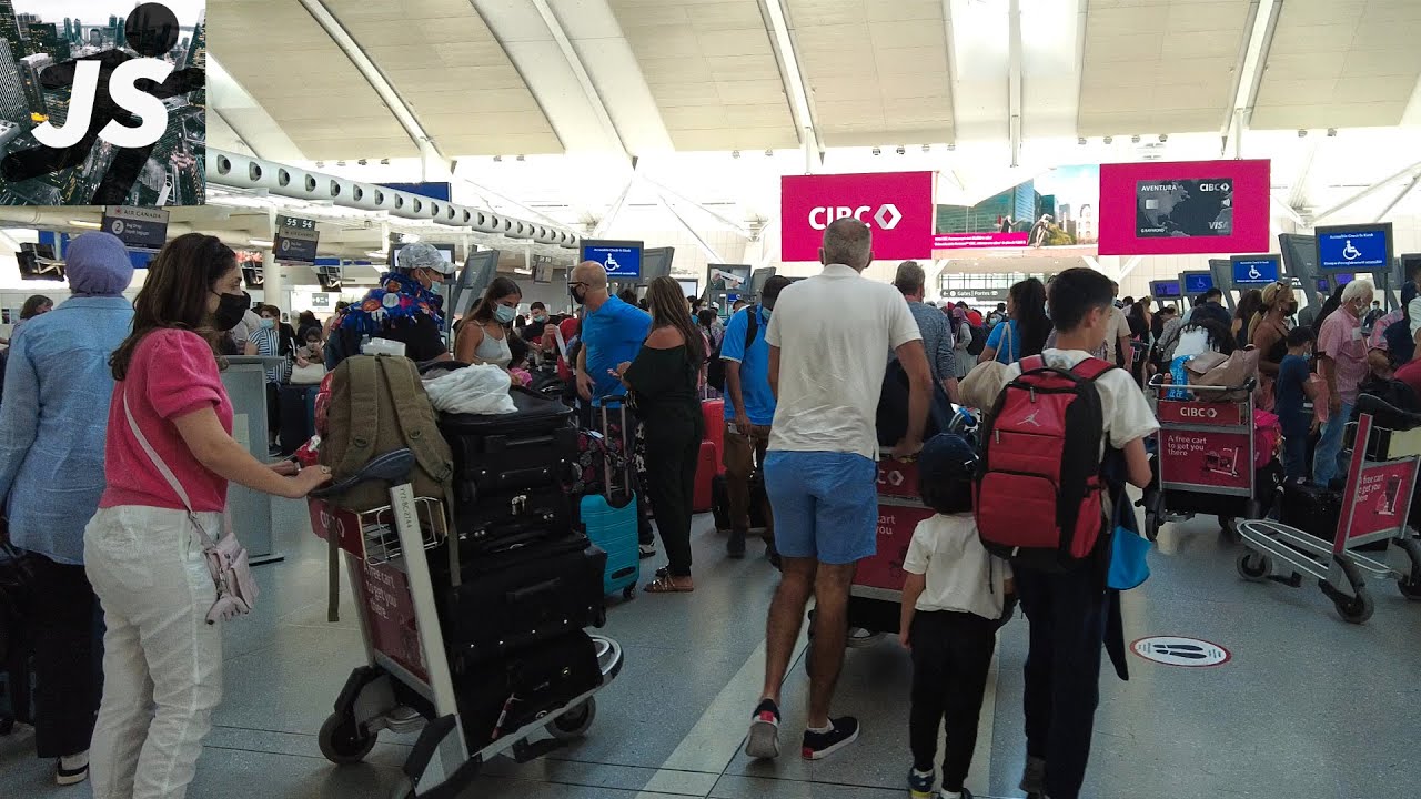 Flying out of Toronto Pearson Airport | International Departures Walk (T1)