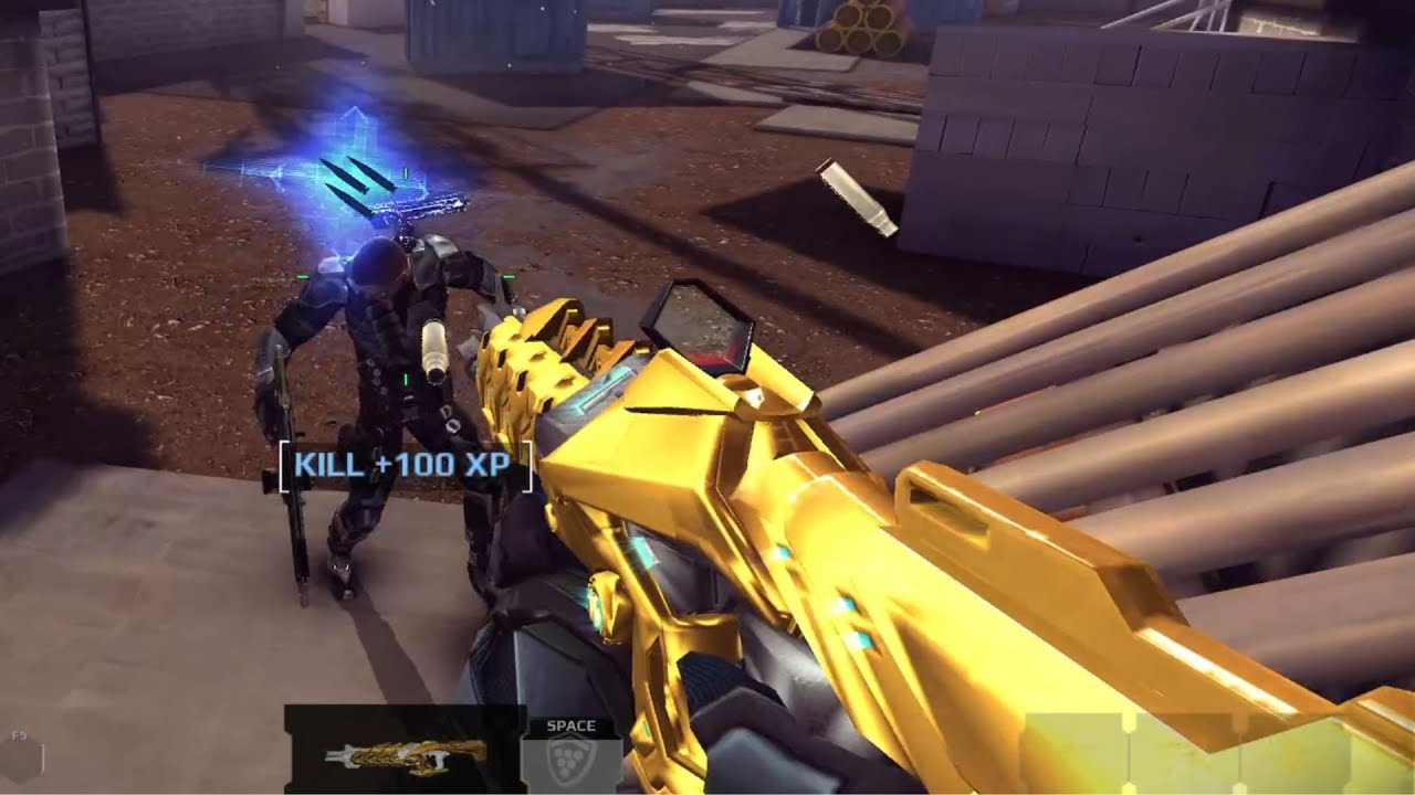Modern Combat 5 GOLDEN JGLT vs LAVA GRINDER (Cores at the end)