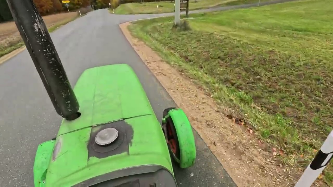 Cabview Deutz 4006 und IHC 745 am G&uuml;lle fahren