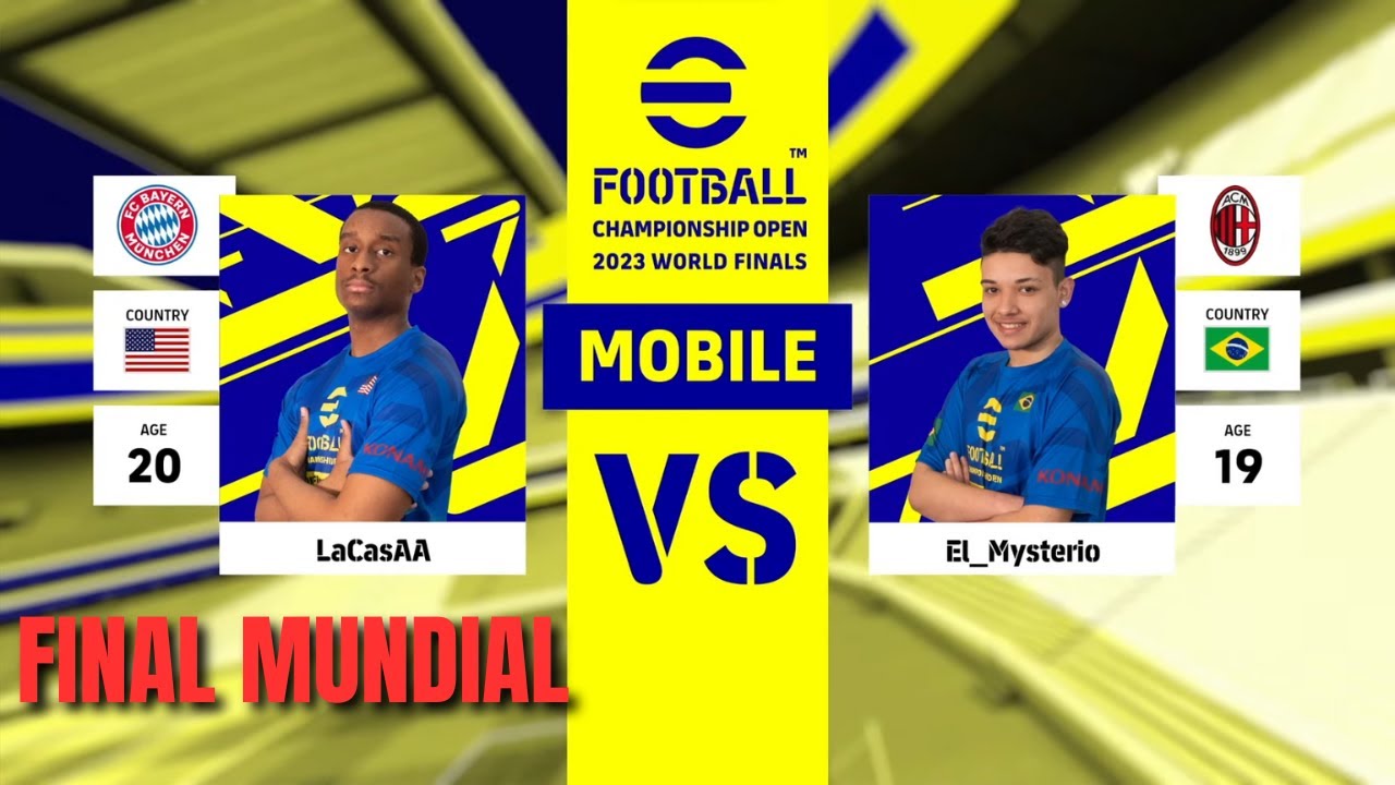 BRASIL CAMPEÃO MUNDIAL DE EFOOTBALL MOBILE