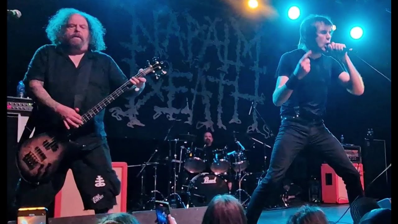 Napalm Death - Campaign For Musical Destruction Tour 2025 - live @ Roxy, Prague - 16/02/2025