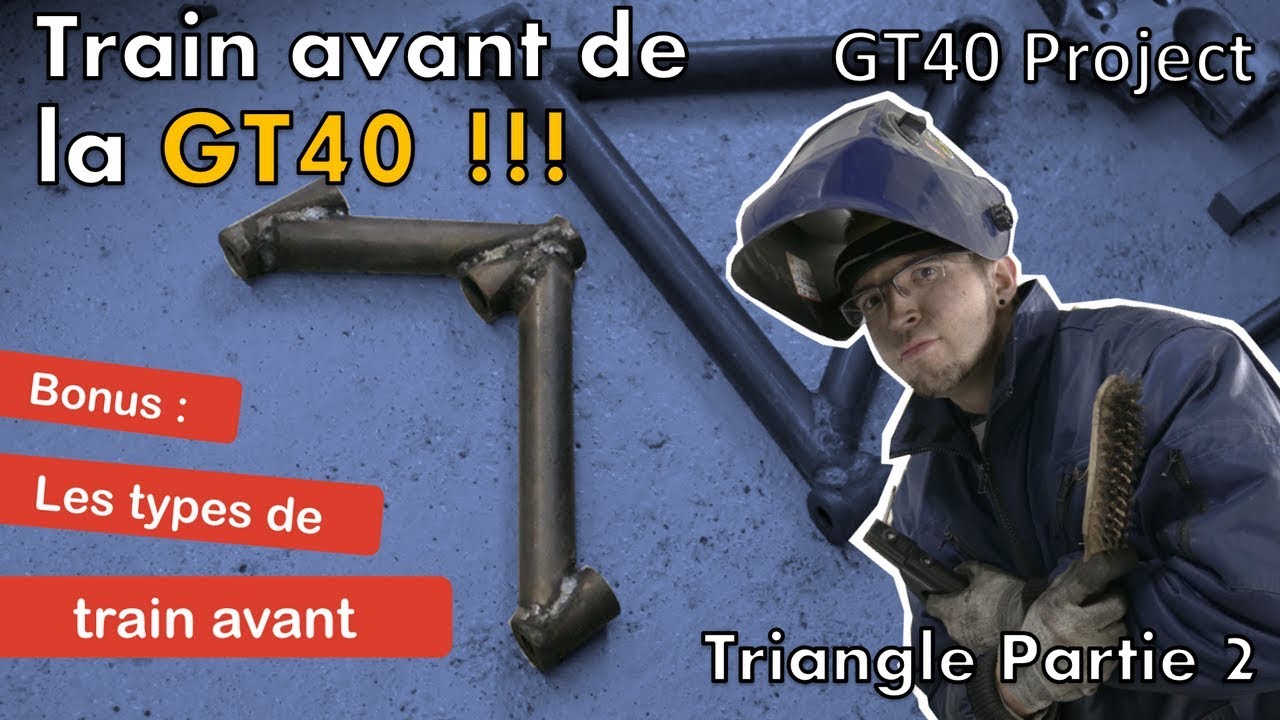 Le train avant - La double triangulation, comme les hypercars ! [GT40 project #10]