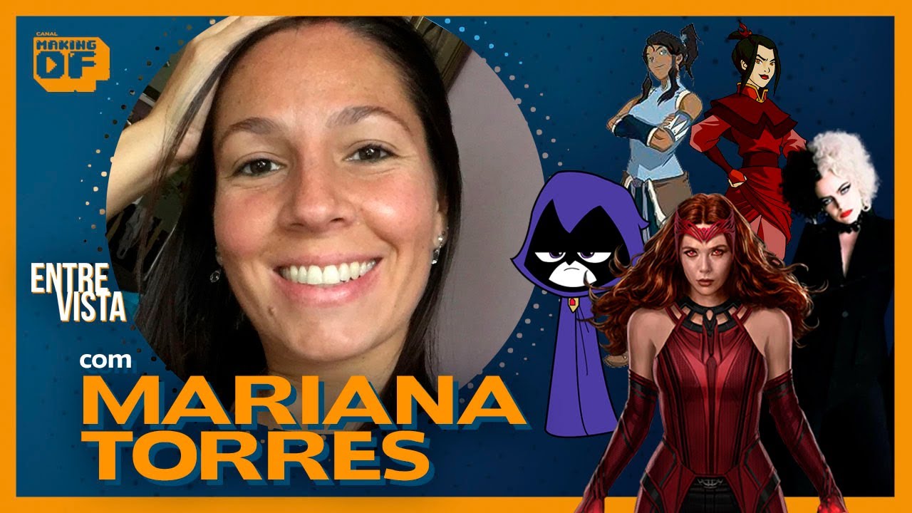 DUBLADORA MARIANA TORRES | A voz da Feiticeira Escarlate