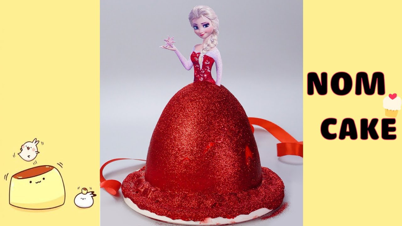 Princess ELSA Tsunami Cake