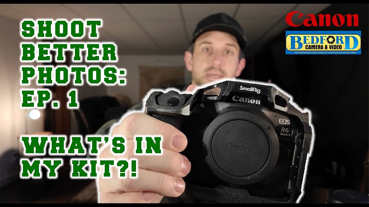 WHAT'S IN MY CAMERA KIT?!? - Shoot Better Photos - Ep 1