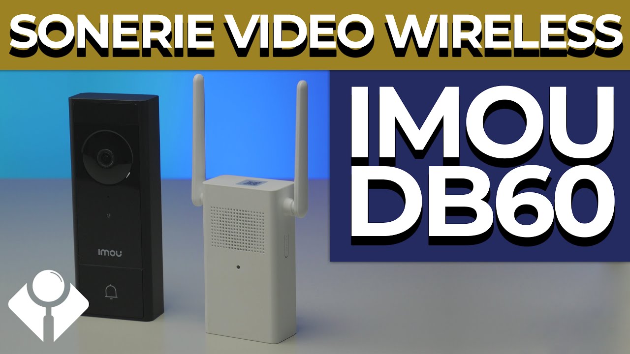 Kit Sonerie fără fir Smart | IMOU DB60 + DS21