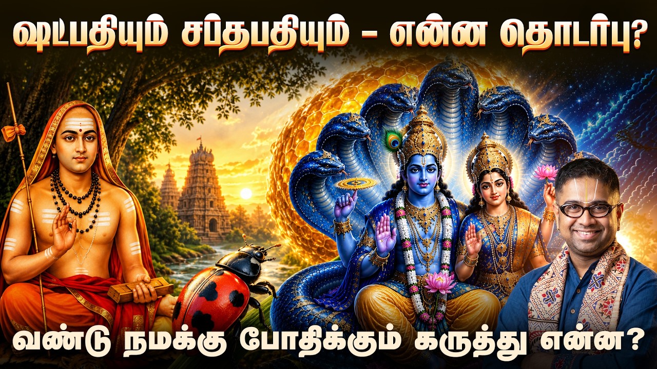 ஷட்பதியும் சப்தபதியும் &ndash; என்ன தொடர்பு? Shatpathiyum Saptapathiyum | Adi Shankara | Dushyanth Sridhar
