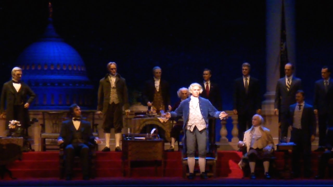 The Hall of Presidents, Magic Kingdom, Walt Disney World, (HD) - Winter