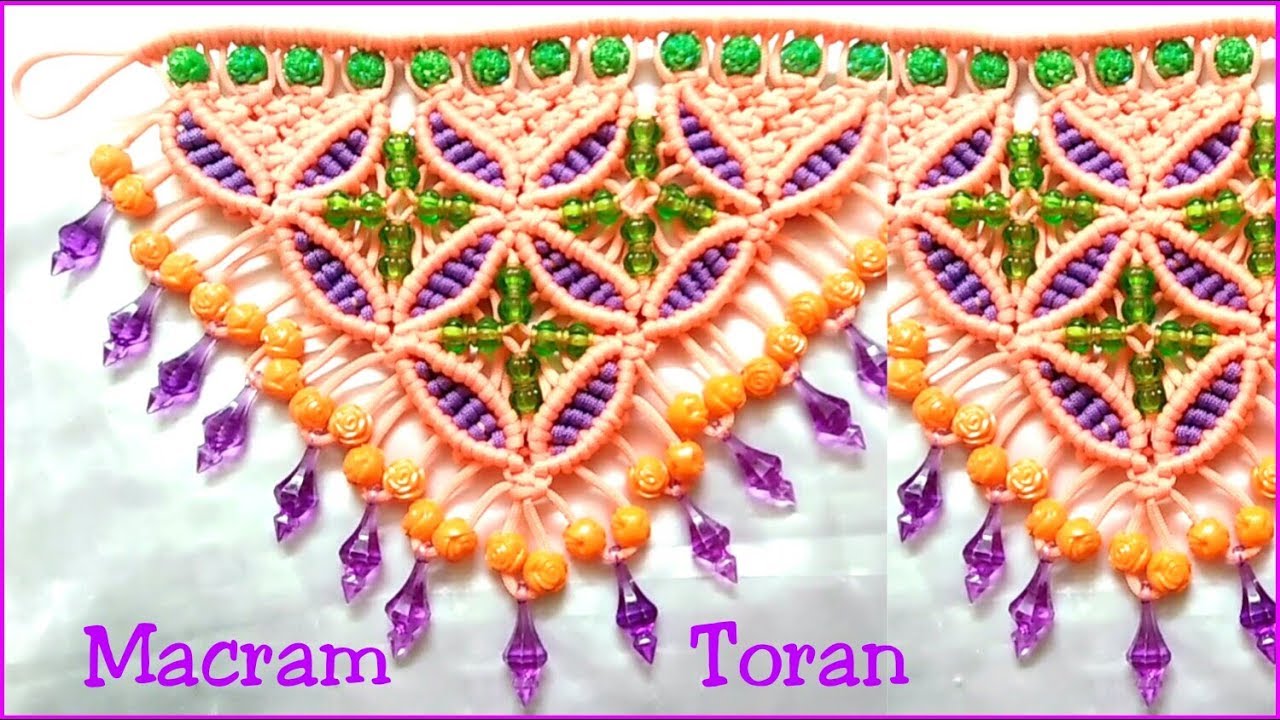 Easy Macrame Toran New design /How To Make Macrame Door hanger