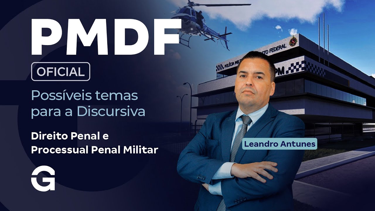 PMDF Official Competition: Possible topics of Criminal Law and Military Criminal Procedure for th...