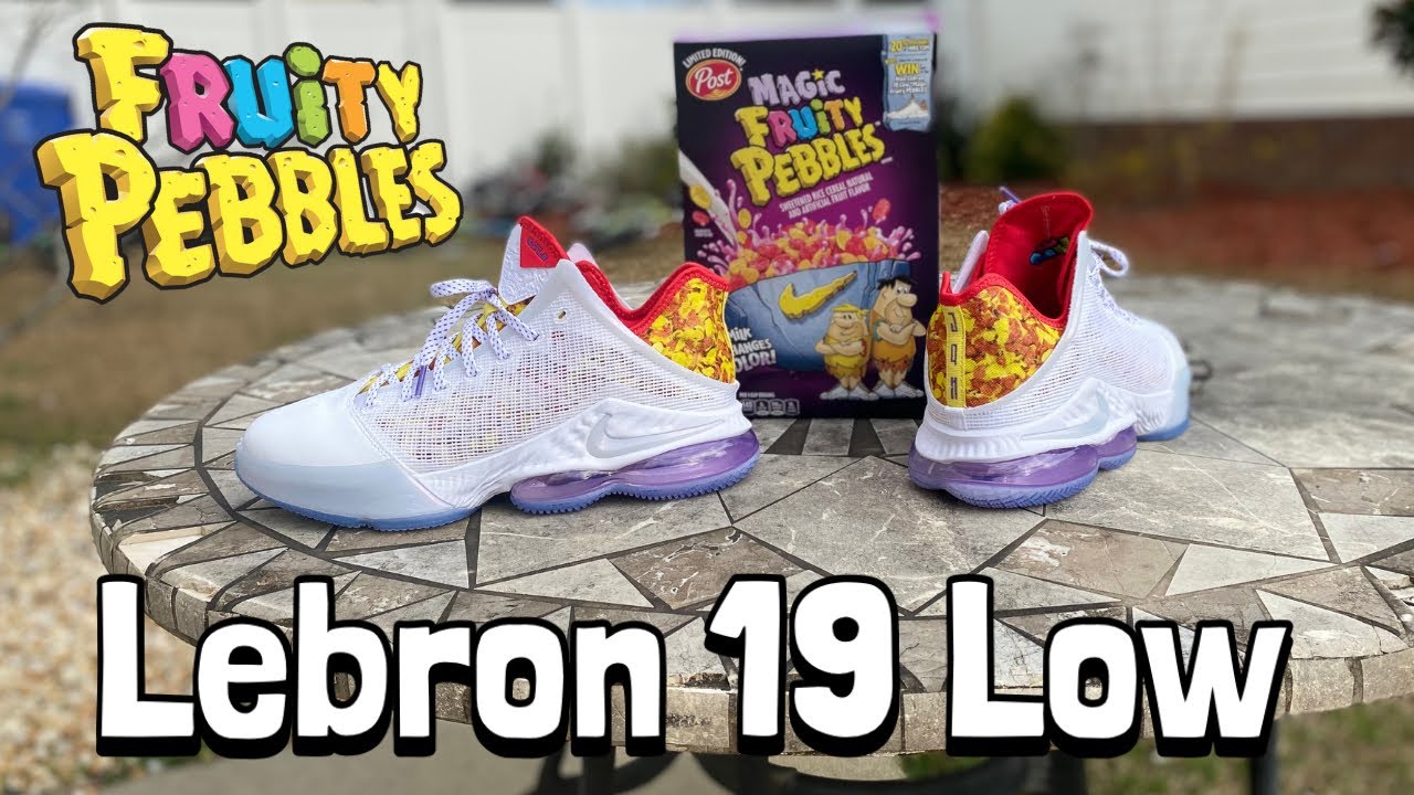 Magic Fruity Pebbles x Nike Lebron 19 Low review + on-feet!!