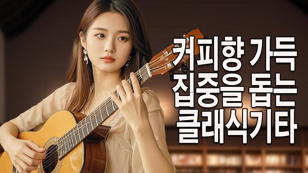 playlist 🎵 커피향 가득한 하루, 클래식기타로 즐기는 3시간 힐링타임 🎸 공부·업무 집중 음악