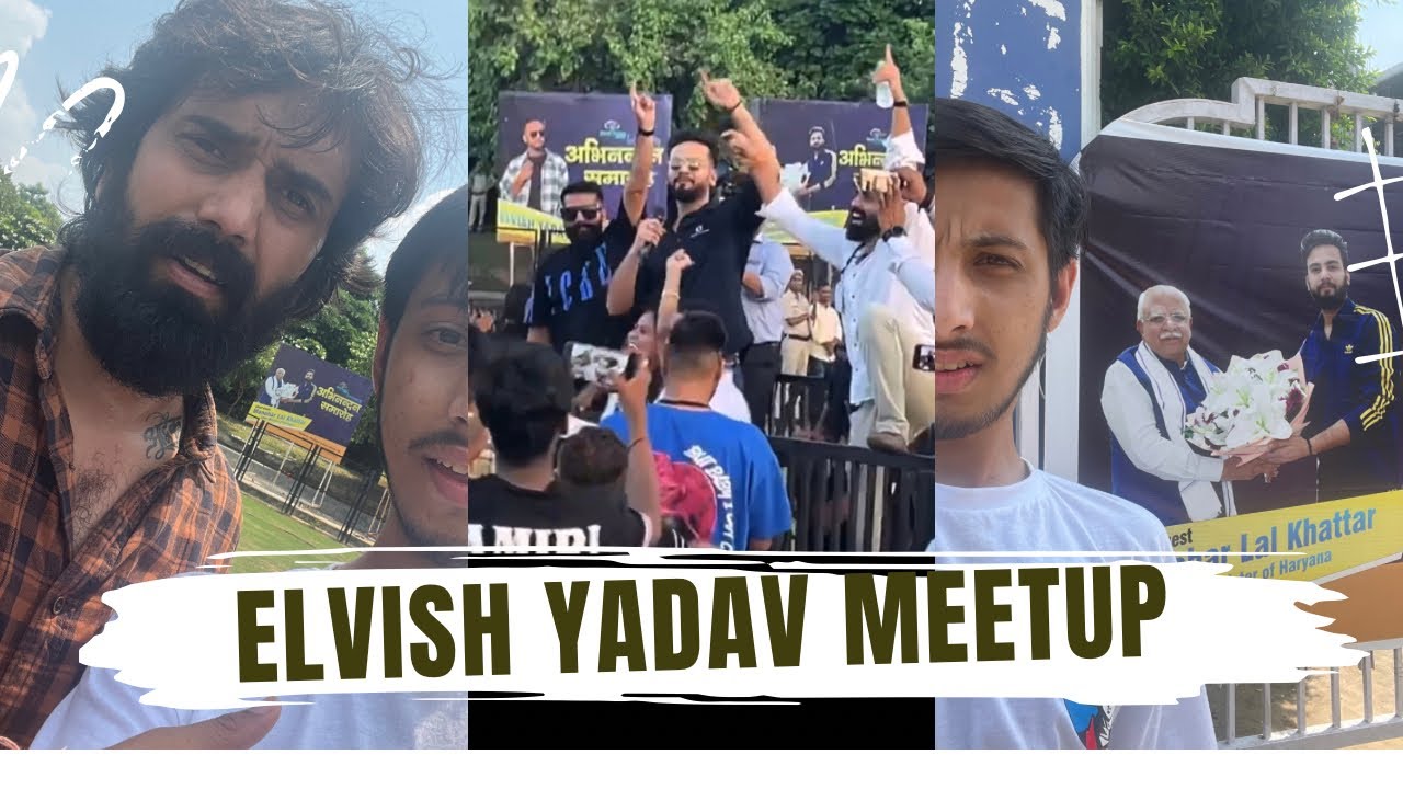 Elvish Yadav meet up 2023 | Paradox | Fazilpuria | UK07 | Harsh Beniwal 🔥❤️