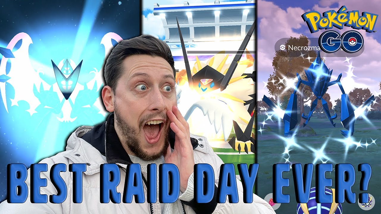 ALMOST A SHUNDO! *Necrozma Raid Day* in Pokemon GO!