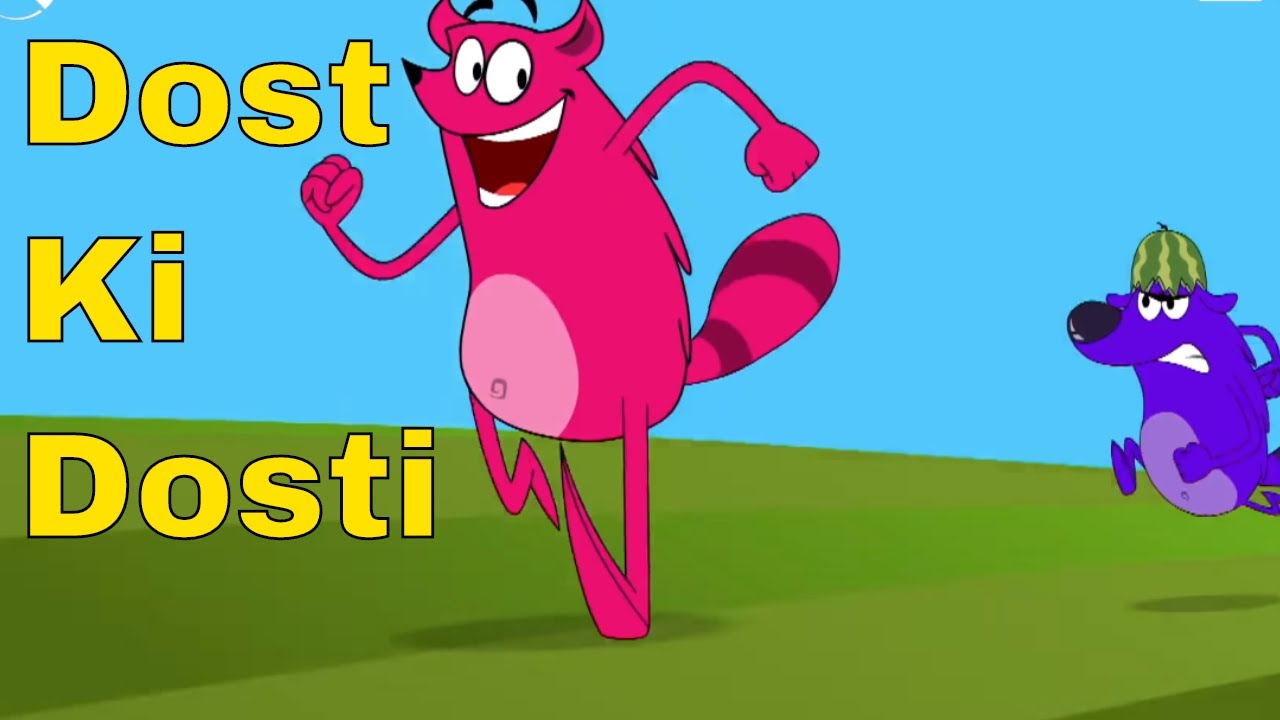 Dost Ki Dosti Ep - 57 - Pyaar Mohabbat Happy Lucky - Funny Hindi Cartoon Show - KidZ