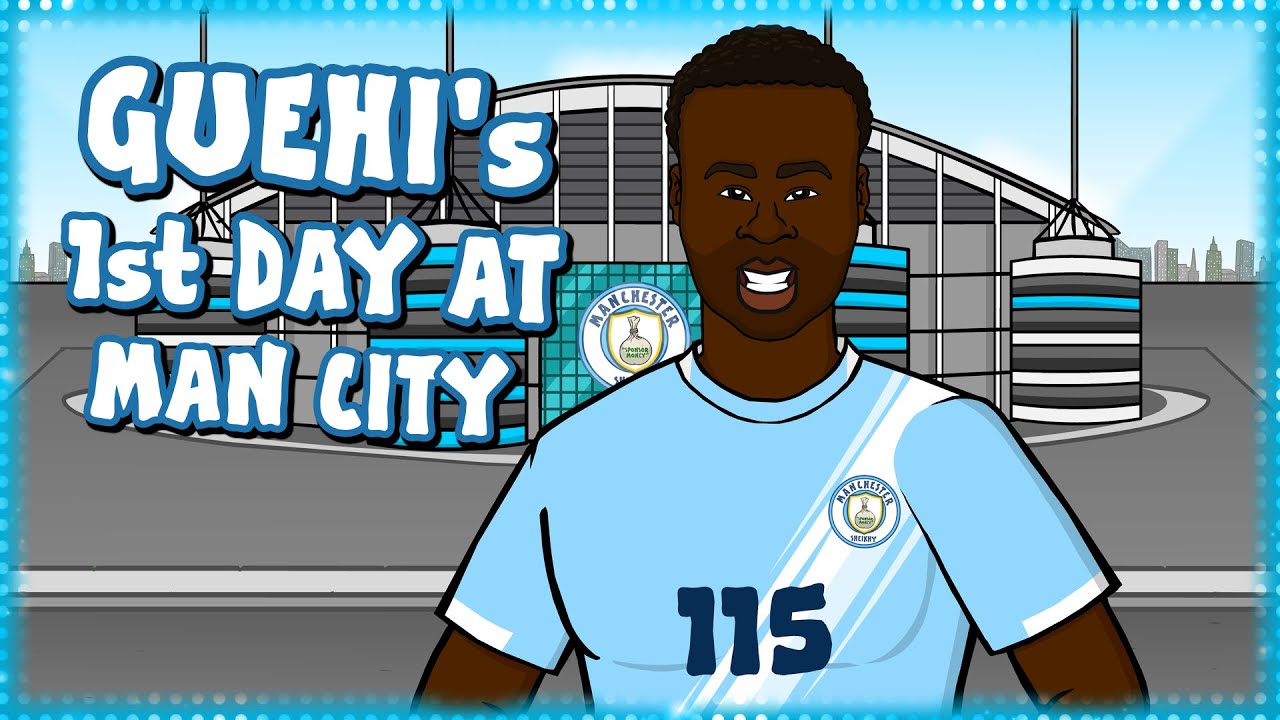 MARC GUEHI'S 1st DAY AT LI- MANCHESTER CITY🔵