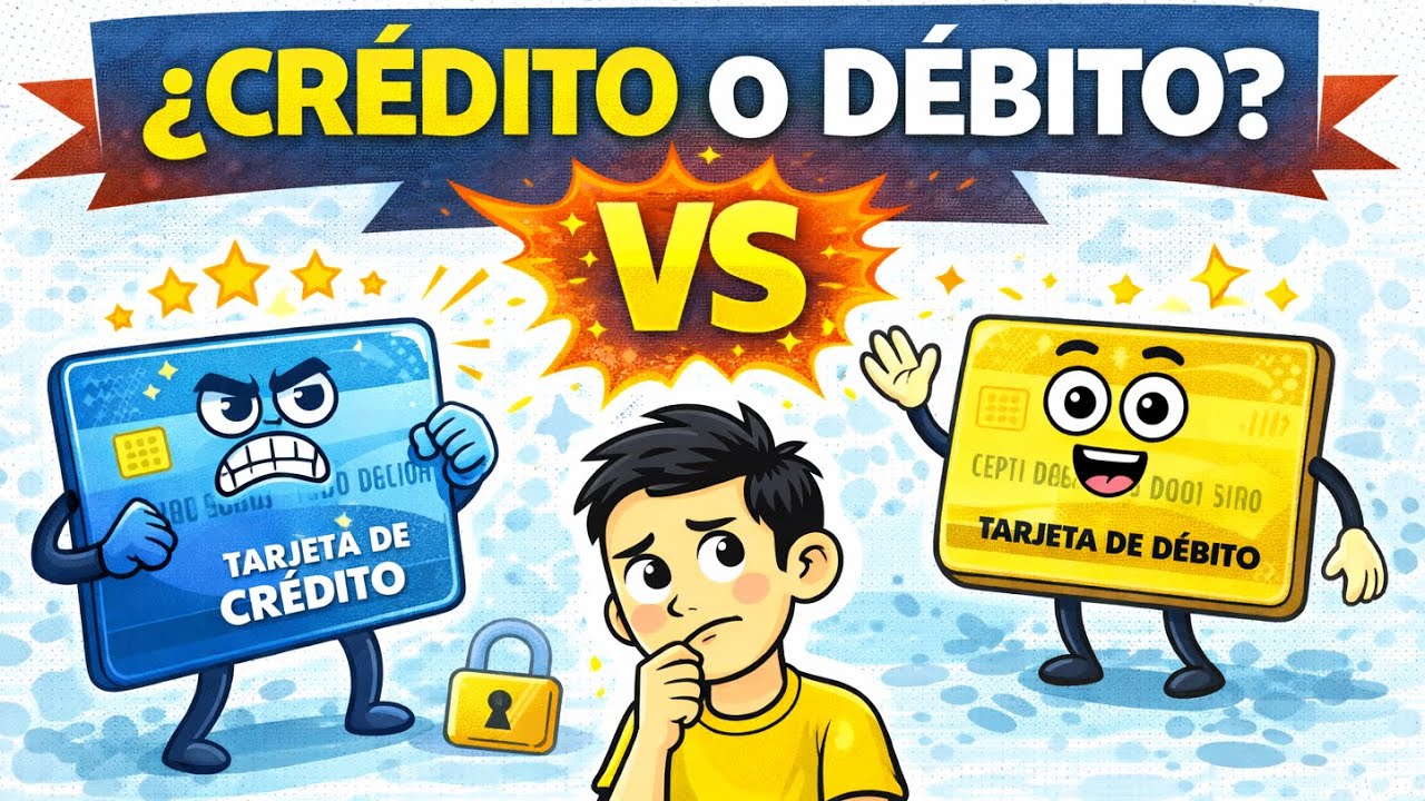 ¿Tarjeta de Débito o Crédito? Elige Mal y Te Afecta