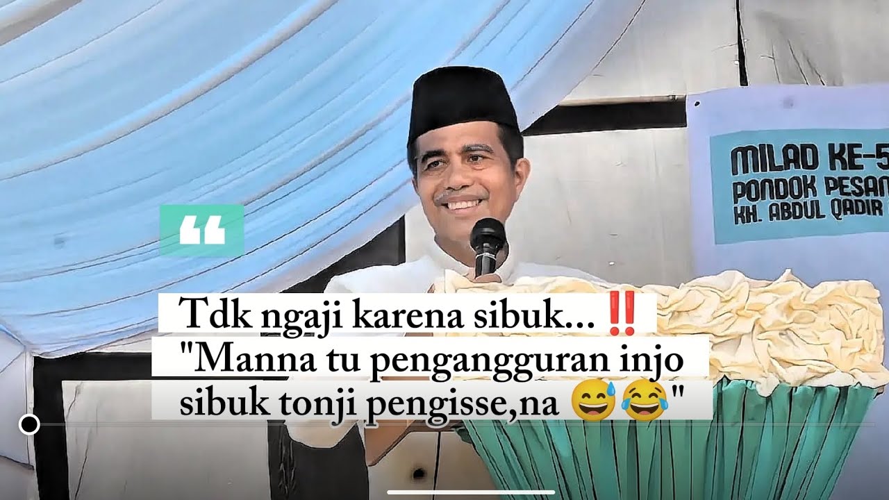 Sambutan Perwakilan Pemerintah Kab. Kep. Selayar || Ust. H. Saiful Arif, SH.