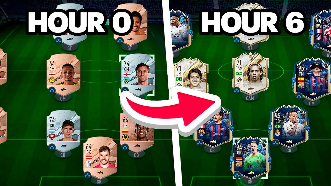 What's the Best TOTS Team you can make in 6 Hours of FIFA 23?