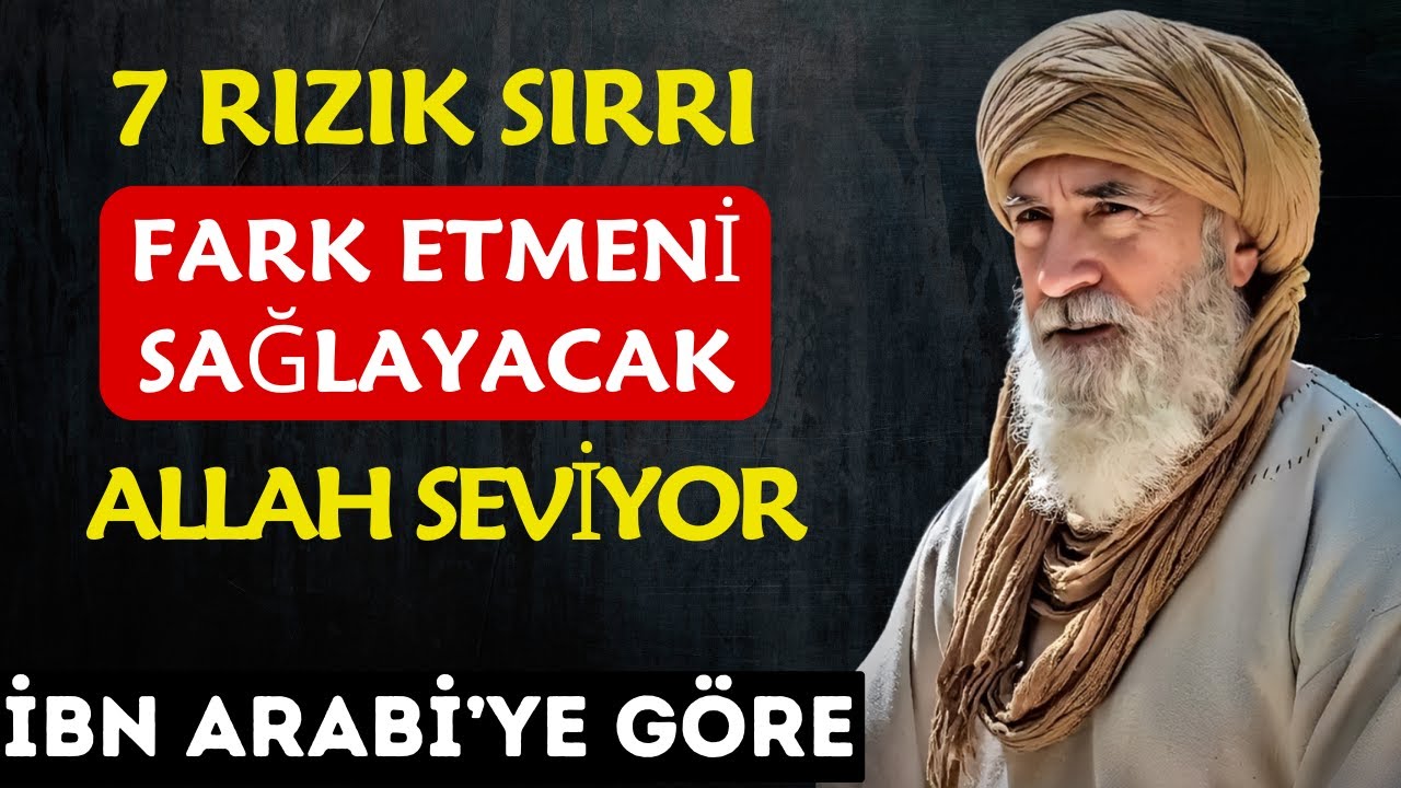 Allah’ın Seni Sevdiğini Anlamanı Sağlayacak 7 Rızık Sırrı
