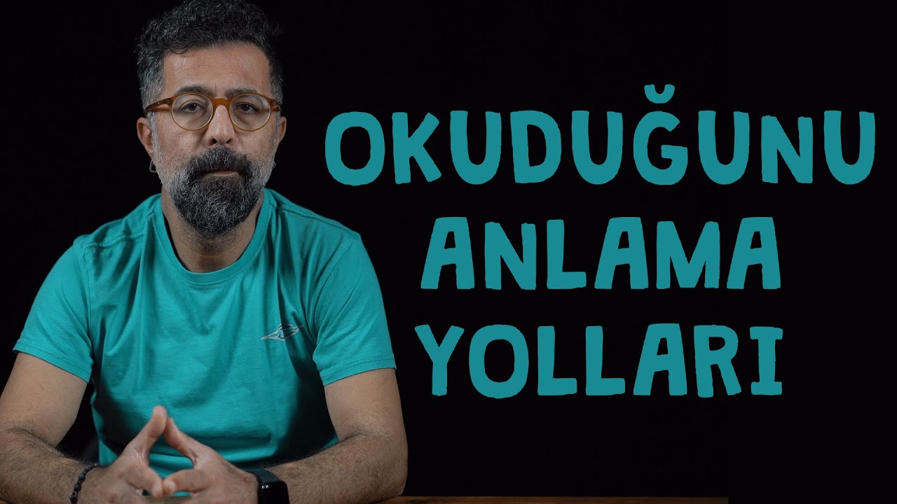 Sorun okuduğunu anlayamama da çözüm ne?