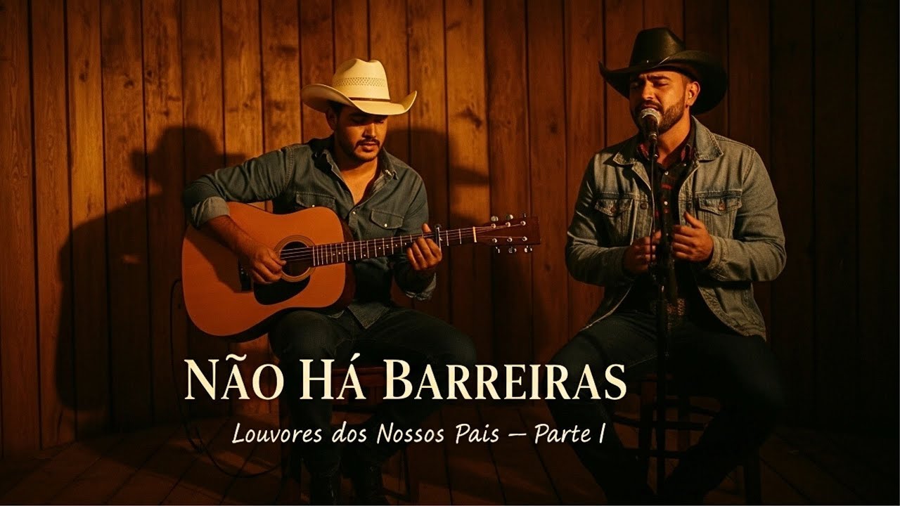 VIOLA, VOZ E HINOS  - 01 - Não Há Barreiras (Cover Álvaro Tito) - Louvores antigos Sertanejo Raiz