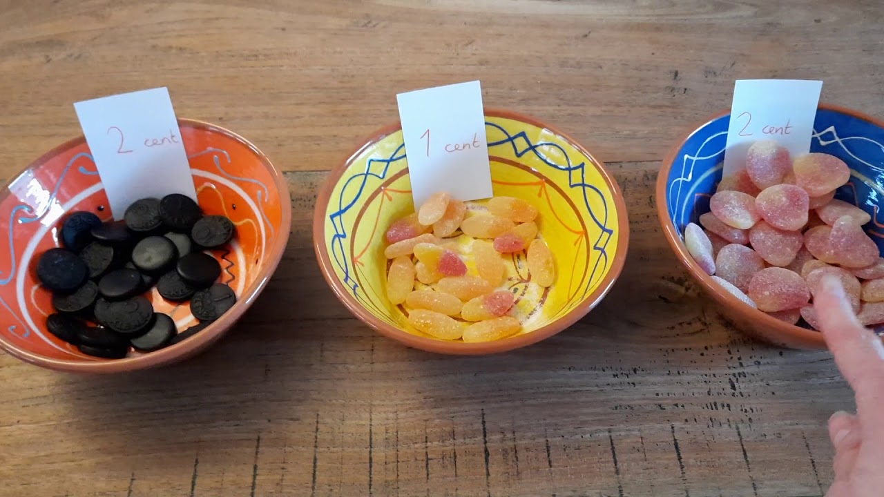 Rekenen met geld, met juf Wendy