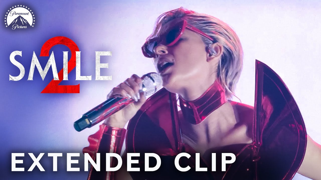 Smile 2 | 'Blood On White Satin' Performance ft. Naomi Scott | Paramount Movies