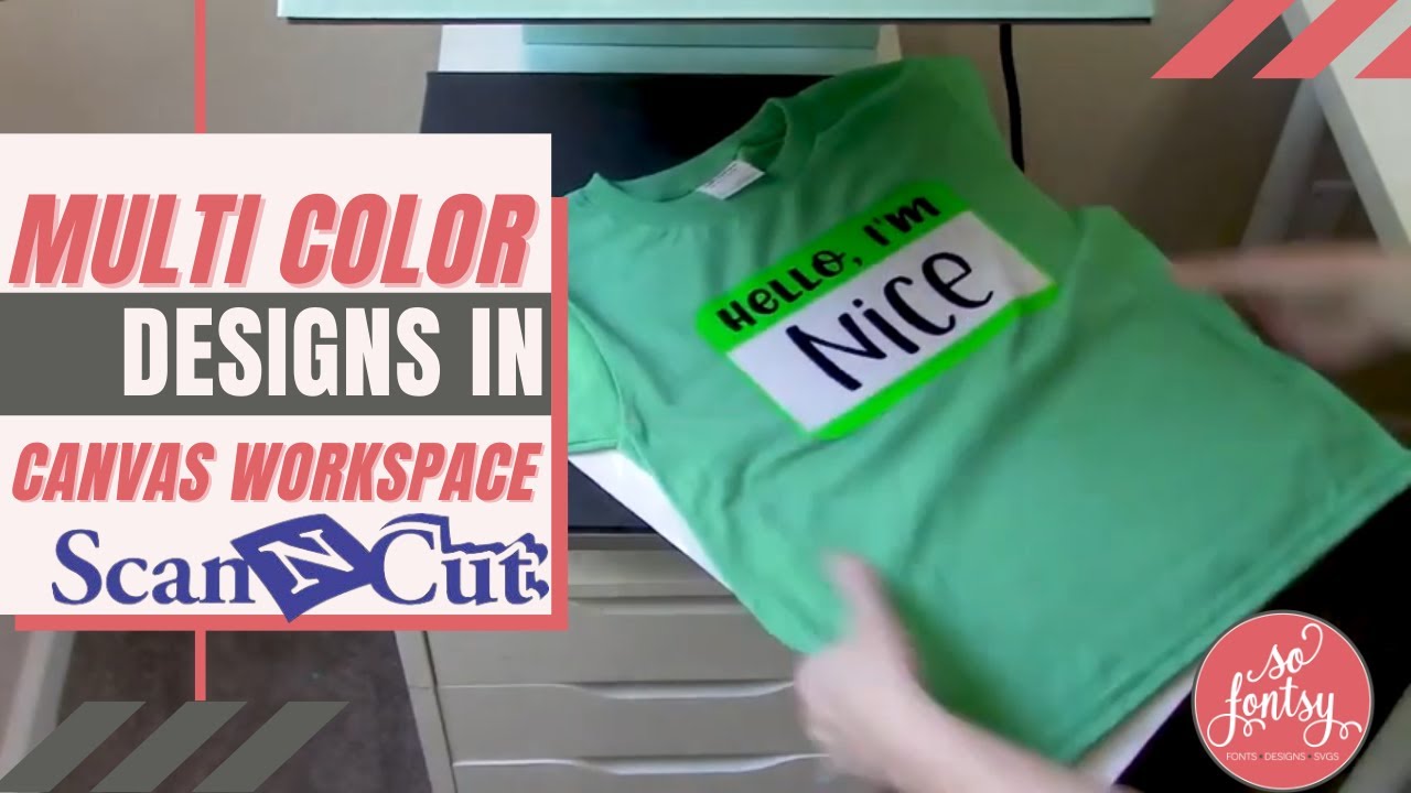 How to Set Up Multi Color Scan n Cut Designs in Brother Canvas Workspace