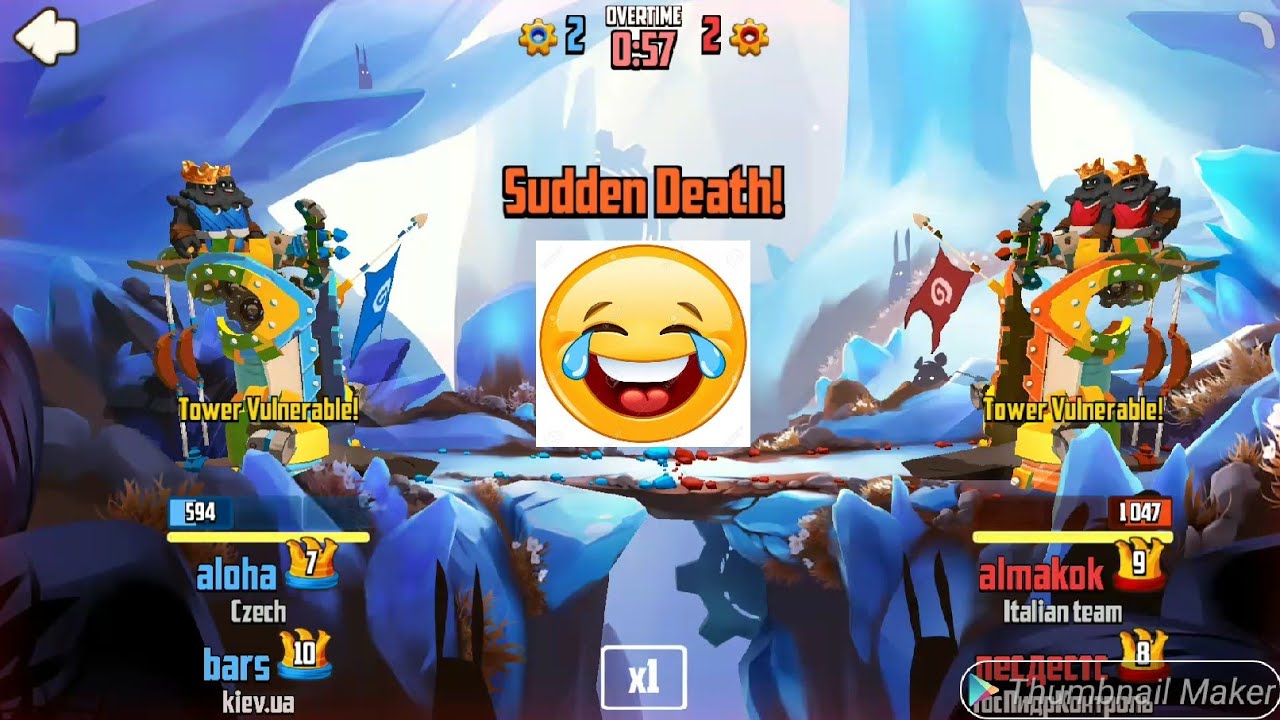 Badland brawl gameplay glitch ,error, problem  hack hillarious victory 😂😂😂 