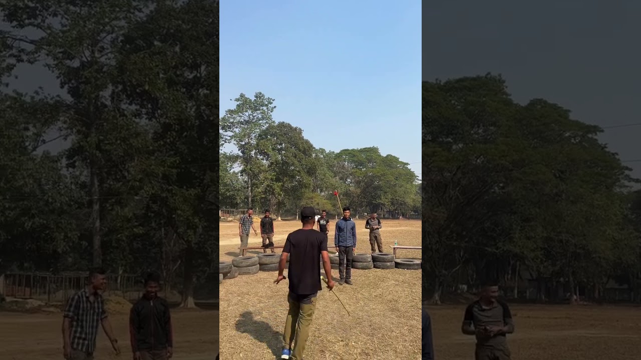 Pohelika drill demo video, Commando drill, tredik, Assam commando drill, Assam commando Training kes