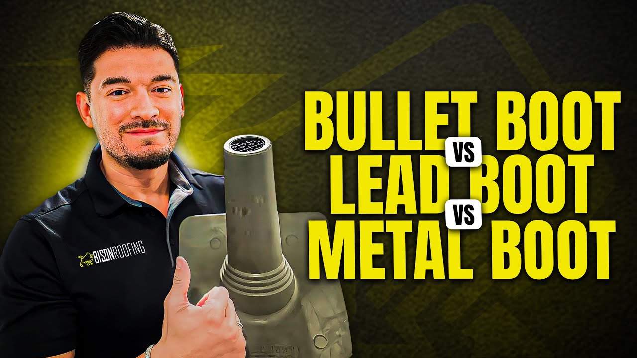Which Roofing Pipe Boot is Best? metal boot vs lead boot vs Bullet Boot.